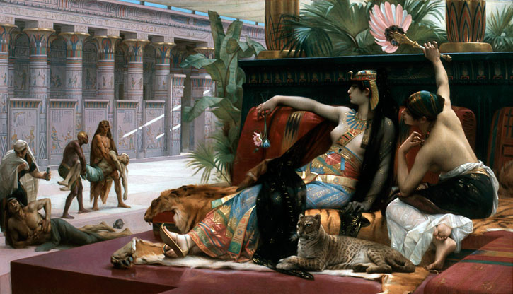 Portrait of Cleopatra VII, last active ruler of the Ptolemaic Kingdom of Egypt
