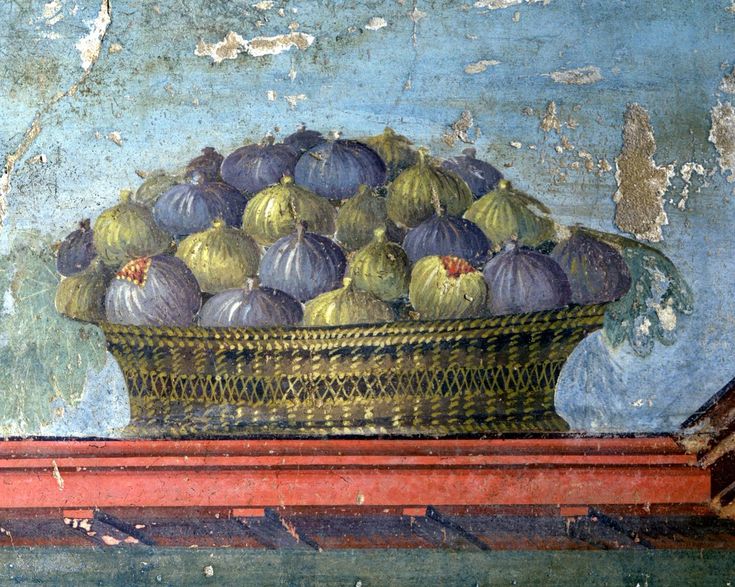 Bowl of fresh figs representing traditional fruits enjoyed in ancient Roman cuisine