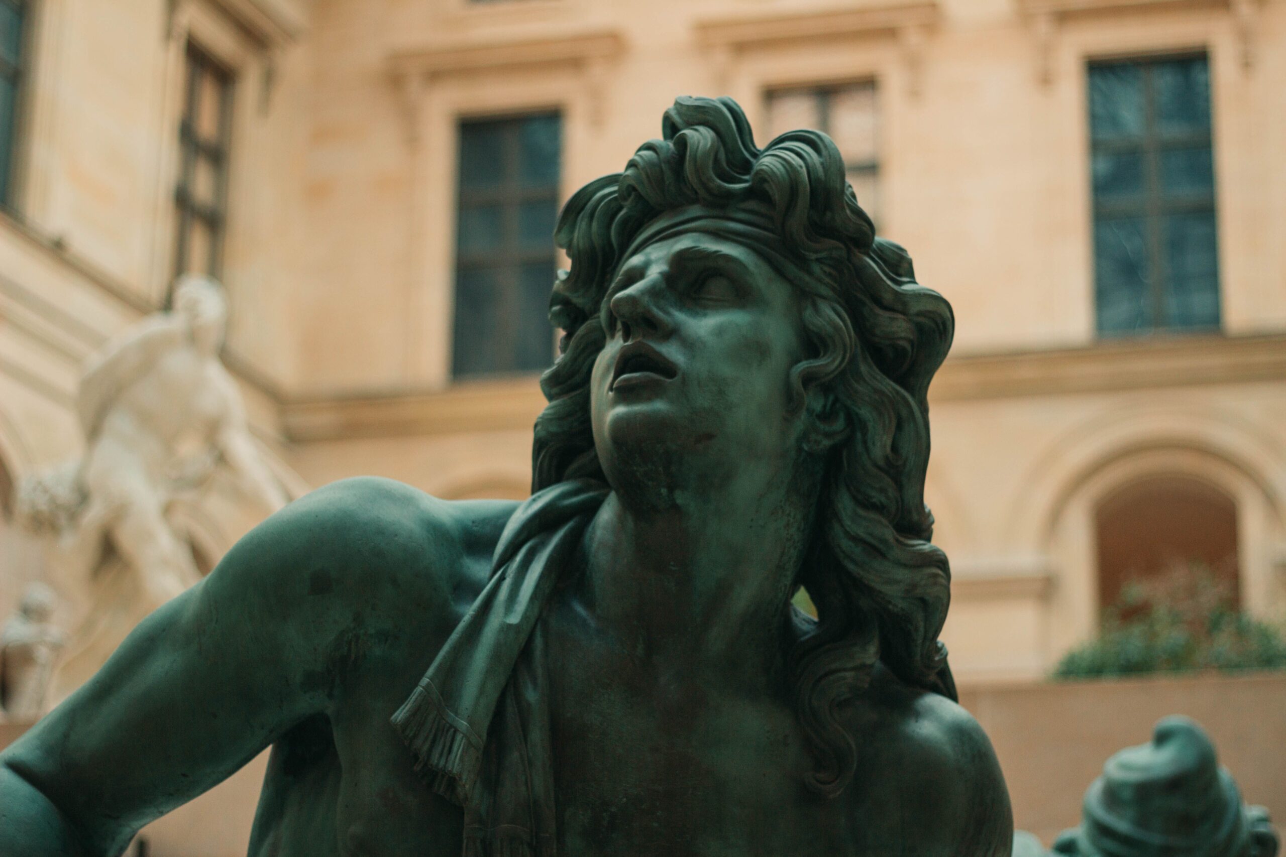 Bronze statue of Spartacus, famous leader of the ancient Roman slave revolt